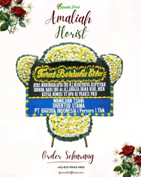 Papan Bunga Duka Krubungan